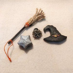 Witch Magnets Set of 4